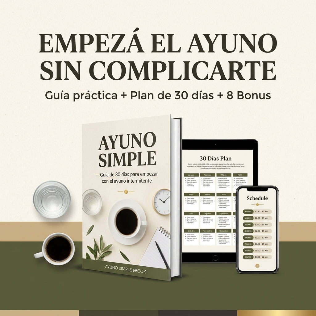 Ayuno Simple: Empezá a Bajar de Peso sin Pasar Hambre