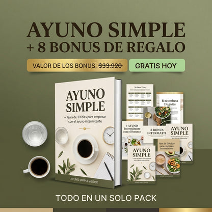 Ayuno Simple: Empezá a Bajar de Peso sin Pasar Hambre