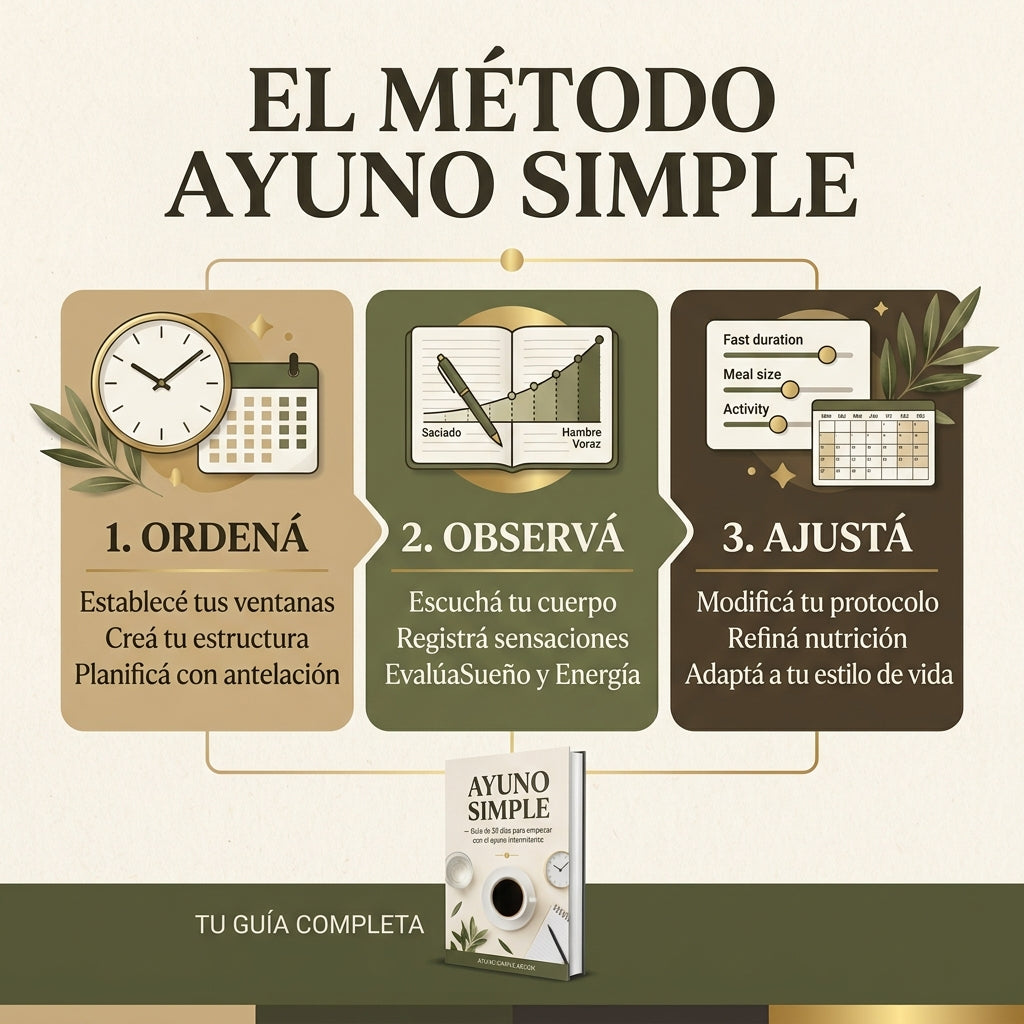 Ayuno Simple: Empezá a Bajar de Peso sin Pasar Hambre