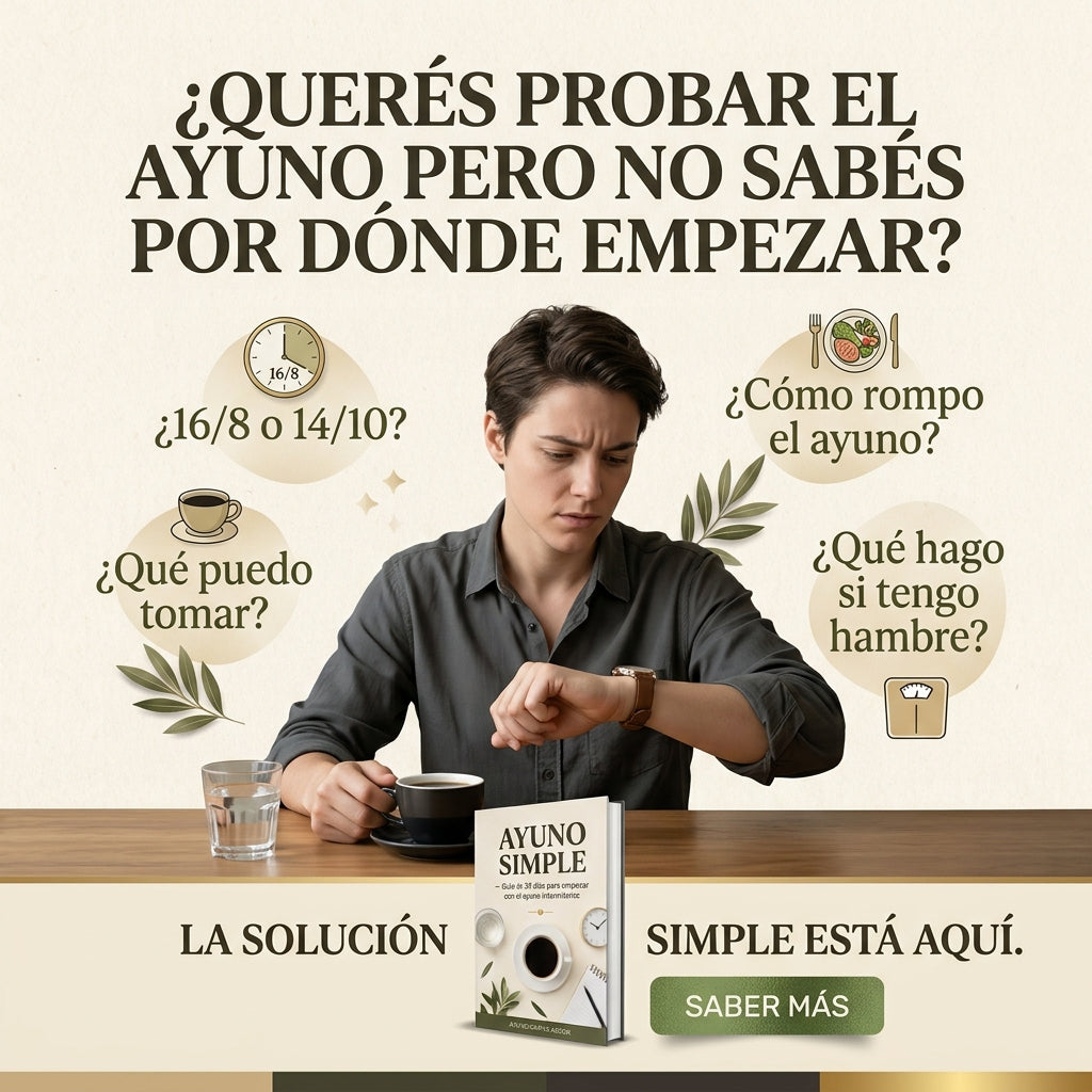 Ayuno Simple: Empezá a Bajar de Peso sin Pasar Hambre