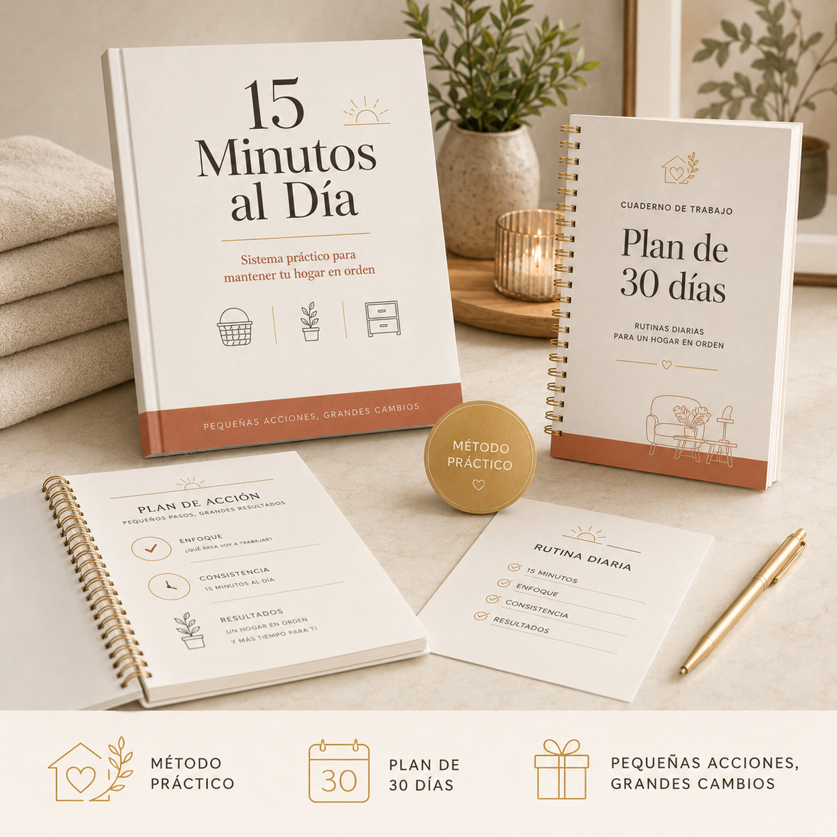 15 Minutos al Día: El Método para Tener tu Casa Siempre Ordenada